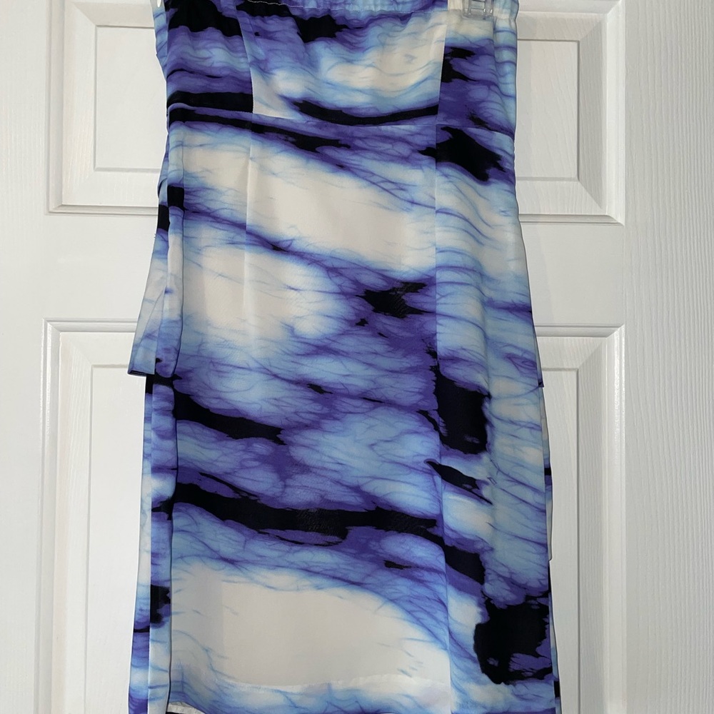 STRAPLESS SIDE ZIP DRESS - Size 0 - Picture 3 of 3